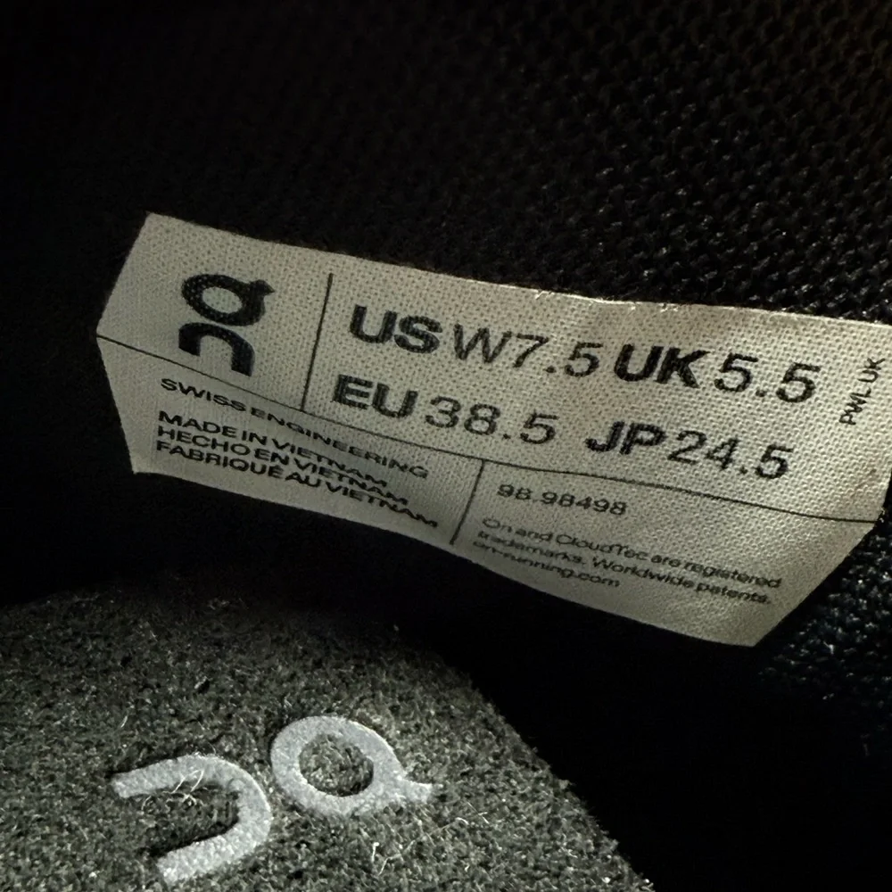 ON CLOUD THE ROGER CLUBHOUSE BLACK - Picture 7 of 7